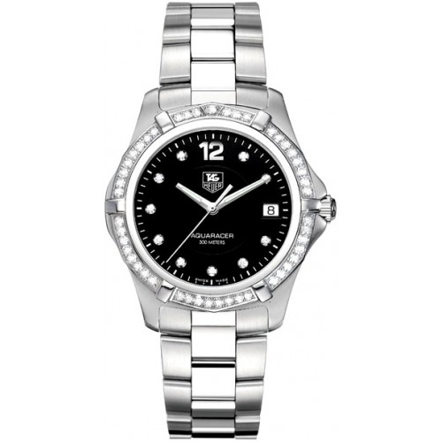 Tag Heuer Aquaracer Diamond Luxury Men's Watch WAF111D-BA0810